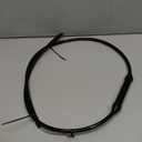 MoKitDora 59-1/4" Sportster Clutch Cable Stainless Steel Braided Clutch Line for 2004-UP Harley Sportster and 1986-2013 XL, Black