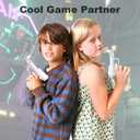 Motion Plus Gun Compatible with Nintendo Wii Controller + Wii Shooting Games (White,Set of 2)