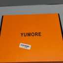 YUMORE Paper Towel Holder Countertop, Black Paper Towel Holder with Weighted Base Non Slip, Standing Paper Towel Roll Holder for Kitchen Bathroom, Stainless Steel (Matte Black)