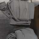 REST Evercool+ Cooling Sheet Set, King Size, Light Gray, Breathable Bed Sheets for Hot Sleeper and Night Sweats, with Pillowcases, with Ionic+ Self-Cleaning Silver Yarn for Sensitive Skin, 4PCS