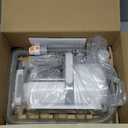 Afloia 6-in-1 Dog Grooming Kit, Pet Grooming Vacuum for Shedding, Dog Hair Vacuum with Clipper Nail Trimmer Grinder, Pet Brush Groomer at Home, Low Noise Cats Hair Remover, 1.5L Dust Cup, White (Silver)