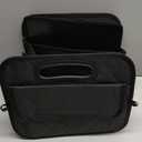 Deosk Car Trunk Organizer for SUV, Car Organizers and Storage with 6 Pocket, Car Accessories for Women/Men 50LWaterproof Polyester Trunk Organizer, Black