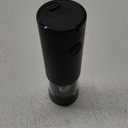 Electric Salt and Pepper Grinder, Easy Refill with Adjustable Coarseness,USB-C Rechargeable Automatic Mill, Dust Cover for Flavor Preservation Black