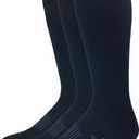 Wrangler Men's Western Boot Socks (Three Pairs) (Black)