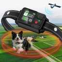 GPS Wireless Dog Fence System, Invisible Dog Fence with GPS Collar, 49-6561FT Range, IP67 Waterproof Rechargeable Collars, Electric Dog Fence for Large Medium Dogs, Outdoor Use