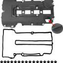 Engine Valve Cover with Gaskets, Bolts & Oil Filler Cap Compatible with 2011-2020 Chevy Cruze Sonic Trax Volt | Cadillac ELR | Buick Encore 1.4L Turbo Replace# 55573746 25198498 264-968 25198874