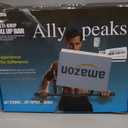 Ally Peaks Pull Up Bar for Doorway | Thickened Steel Max Limit 440 lbs Upper Body Fitness Workout Bar| Multi-Grip Strength for Doorway | Indoor Chin-Up Bar Fitness Trainer for Home Gym Portable (silver1)