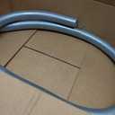 .75" x 72" Length Universal Exhaust Flex Pipe, 1.75 Inch Flexible Exhaust Pipe