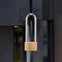 THIRARD Type-1 Brass Padlock  Heavy-Duty, Weatherproof Security Lock with Reinforced Pin Mechanism  Keyed Alike for Sheds, Lockers, Gates & More  Durable, Corrosion-Resistant, Single Pack (50mm, 1.97")