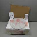 26" Tall Table Lamp for Living Room -Vintage White Lamps Set of 2 Modern Ceramic Lamps for Night Stands, Bedside Lamp for End Tables, Nightstand Lamps for Bedroom