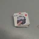 DASFOND Armor Cover Airpods 3 Generation Case, Military Grade Full Body Shockproof Protection Hard Case, Support Wireless Charging with Keychain, Magnetic Lid, Front LED Visible, Black