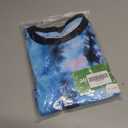 Betusline Girls Summer 2 Piece Outfits,Kids Short Sleeve Crop Top & Shorts Set with Side Pockets (Blue)
