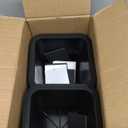 6 Inch Heavy Duty Bed Risers, Furniture Risers for Desk, Chair, Table or Sofa, Couch Lift Risers, Supports up to 2200 lbs per Leg(9 Pack Black)