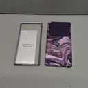 GVIEWIN for Samsung Galaxy S23 Ultra Case with Slide Camera Cover, [Built-in Screen Protector] [2 Front Frames] Military Grade Shockproof Marble Phone Case Fit S23 Ultra 6.8", Quicksand/Purple