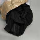 ABCCANOPY 8 FT Black Spandex Table Cover Stretch Fitted Wrinkle Resistant Tablecloth Reuse for Rectangular Folding Table Patry Event Wedding Banquet Protector, 96" x 30"