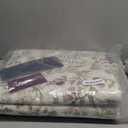 jinchan Zenith Round Rug 5ft Area Rug Soft 5'Round Floral Aesthetic Rug Non-Slip Low-Pile Machine Washable Carpet for Entryway Bedroom Kids Room Kitchen College Dorm Pastoral Green