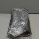 Whaline Easter Doormat Natural Coir Welcome Floor Mat White Bunny Rabbit Rectangle Entrance Door Rug for Indoor Outdoor Home Bathroom Decor, 16.5 x 29 Inch