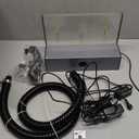 Pool Fountain, LONGRUNNEW Transparent Acrylic Pool Waterfall Spillway with Pipe Connector Kits for Indoor/Outdoor Decorative, 11.8 Inches Pool Water Feature for Garden Patio, Backyard Koi Pond Decor (12 INCH-Wider)