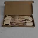Chinco Princess Fairy Wands Kit Include Wooden Fairy Wands, Gem Stickers, Ribbons Unfinished Wooden DIY Magical Crafts Moon Butterfly Magical Crafts for Girls Make Your Own Princess(18 Sets)