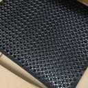 12 Pack Upgraded Black Cat Repellent Mat - 16" x 13" Scat Mat for Cats Has Uneven Spikes is an Effective Scat Mats for Dogs, Stray Cat Repellent Outdoor & Indoor to Deter Cats, Dogs & Small Animals (Large)