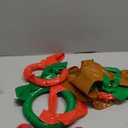 Happy New Years Christmas Inflatable Reindeer Antler Ring Toss Game 2 Set 10 PCS Christmas Party Game Decorations Inflatable Toys Kids Family Christmas Holiday Party Favor Supplies Carnival Game