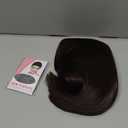 Brown Bob Wig With Bangs Short Dark Brown Bob Wigs For Women Straight Bob Bangs Wig 10 Inch Heat Resistant Synthetic Hair Natural Looking For Daily Party Use