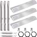 Grill Replacement Parts for Charbroil 463241314, 463241313, 463241413, 463241014, 463241414, 463241013, for Charbroil Commercial T-36D T-22D T-47D Grills, G527-2200-W1 G356-2200-W1 G527-0013-W1