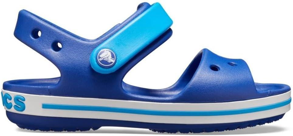 Crocs Kids' Crocband Sandals (9 Toddler, Cerulean Blue/Ocean)