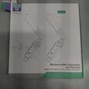 Wireless HDMI Transmitter and Receiver,1312FT/400m 4K Decode1080P Output Plug&Play 2.4G/5.8G Portable HDMI Wireless for Streaming Video and Audio to Monitor from Laptop/PC/TV Box/Projector