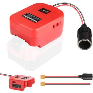 20V to 12V Step-Down Converter for V20 Craftsman 20V Battery for Power Adapter Wheel, DC 12V 10A 120W Buck Converter Regulator for Golf Cart RC Car Truck Light & DIY