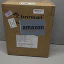 Bonsaii 12-Sheet Cross Cut Paper Shredder, 5.5 Gal Home Office Heavy Duty Shredder for Paper, Credit Card, Mail, Staples, with Transparent Window, High Security Level P-4 (C275-A)