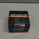 J-HVA Kitchen Faucet Head, Pull Down Kitchen Sink Sprayer Head Replacement for Kitchen Faucet, 3 Functions High Pressure Sink Spray Nozzle, Spray Head with 15 Adapters, Brushed Nickel