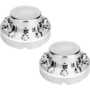 2 PCS Rear Wheel Center Cap Hub Cover Compatible with 2011-2018 RAM 4500 2011-2018 RAM 5500 Replace# 68053039AA