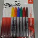 Sharpie Permanent Markers, Fine Point, 8 Pack, Assorted Colors (30217PP) (8 Count (Pack of 1))