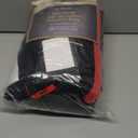 ZOBER Christmas Wreath Storage Container 36 Inch - Wreath Bag Fits 2 Wreaths Box - 600D Oxford Fabric - Interior Compartment for Storing Garlands, Wreaths Storage Bag W Strong Durable Handles - Black