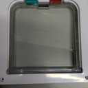 Thin Cat Door for Windows, Pet Doors and Sliding Door, Safety Pet Door with 4 Way Lock, Weatherproof Cat Flap for Thin Door and Wall(Medium, 7.7 * 7.5 * 0.78in)