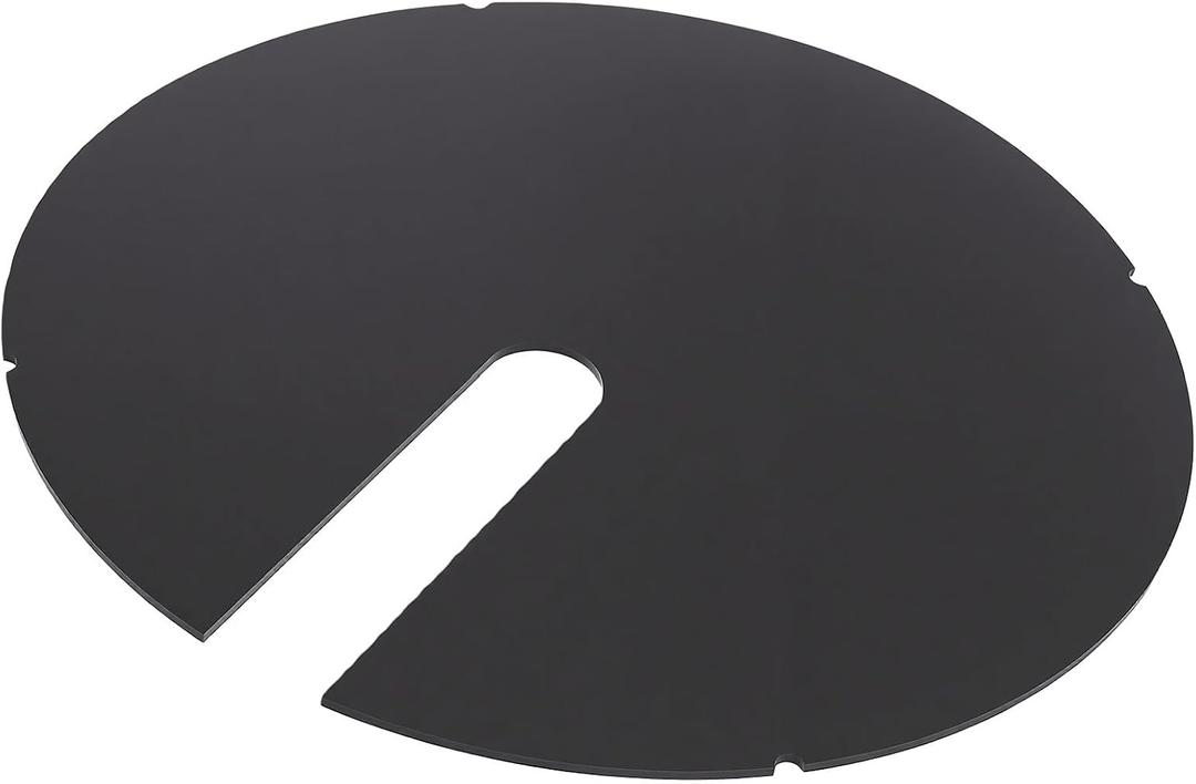 High Strength Plastic Slotted Sump Pump Cover 450mm 17.71 Inch Sump Basin Cover for Sewage Tanks Septic Tank Lid Water Wells, Anti Overflow Durable