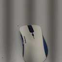 RAPIQUE Bluetooth Wireless Mouse - Dual Bluetooth & 2.4 GHz USB Receiver, Ergonomic Design, Quiet Clicks, Low Power - Multi-Device Compatibility for MacBook, Laptop, Computer (Blue and White)