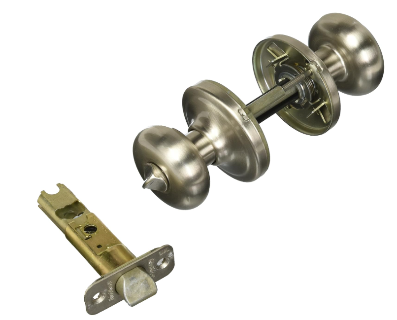 Kwikset Signature Series 97300-829 Satin Nickel Juno™ Bed & Bath Privacy Knob