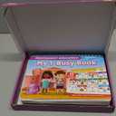 QUOKKA Montessori Busy Book for Toddlers 1-3 - Pre K Kids Learning Activities for Homeschooling - My Preschool Busy Book for Ages 3-5 - 15 Kids Educational Activities 2-4 Years