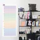 2 x Large Wall Calendar 2026 (39 x 17 inches - Rolled) Dry Erase Calendar for Wall, Erasable Wall Planner, Vertical Layout, Quality Large Print, Gloss Lamination, Colorful Design.