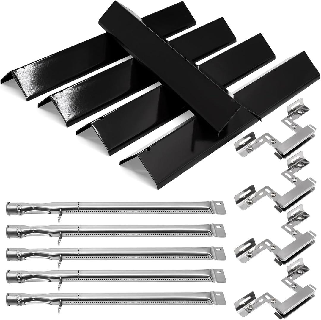 Hiorucet GR2210601-MM-00 Grill Replacement Part for Members Mark, GR2210601-MM-00 Flame Tamer 16261 Burner 09431 Crossover, Rankam Grill Replacement Parts for Sam's Club GR2210601MM00 Heat Tent Burner