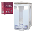 Nurse & Nourish Breast Milk Storage Tower & Freezer Organizer Bin  SpaceSaving Rack for Breast Milk Storage Bags  FlatFreeze Tray for Freezer Bins  FirstIn, FirstOut for Baby Essentials  White