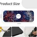 Kitchen Sink Splash GuardFireworks Faucet Mat Sink Gadgets-Super Absorbent Fast Drying Mat Drip Catcher for Kitchen, Bathroom,Sink Mat, Dish Drying Mat, Bathroom(15" X 5.5" )