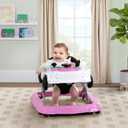 Jeep Wrangler Activity Walker by Delta Children, White/Pink