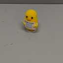 Positive Crochet Animals, Handmade Mini Animals Crochet Mini Cute Desk Decor Birthdays Gifts for Animal Lover, Easter Basket Stuffers Encouragement Inspirational Gifts for Women (Mr.Duck)