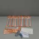 Cobbe Elite 10 Pack Elegant Matte Black Cabinet Pulls, 5 Inch Hole Center, Handles for Kitchen Bathroom Cabinets and Drawers