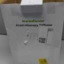 InnoGear Oil Diffuser, 300ML Ceramic Diffuser for Essential Oils Handcrafted Aromatherapy Diffuser Ultrasonic Cool Mist Humidifier with 4 Timers Waterless Auto Off for Room Office, White (Large)