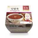 BONJUK Sweet Redbean Juk(Porridge) Bowl - Korean soup stew Kfood, Hearty Breakfast Oat Meal 9.5oz(270g), Bowl Type, Best Before 2026.05.10 