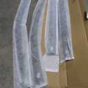 VESUL Compatible with 2025 2026 Chevy Equinox (NOT for EV) Window Deflectors OEM-Style Rain Guards 4-Piece Set No-Drills Installation Smoke Tinted Windshield Vent Visors 304 Stainless Steel Trim